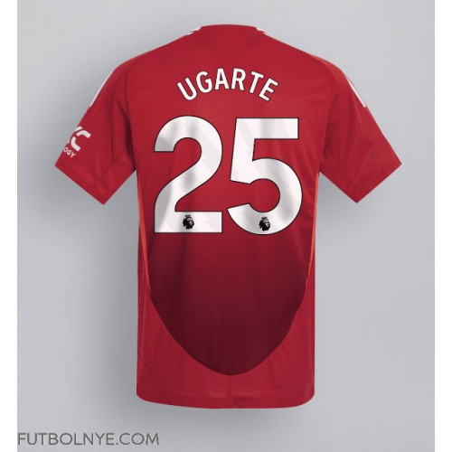 Camiseta Manchester United Manuel Ugarte #25 Primera Equipación 2024-25 manga corta